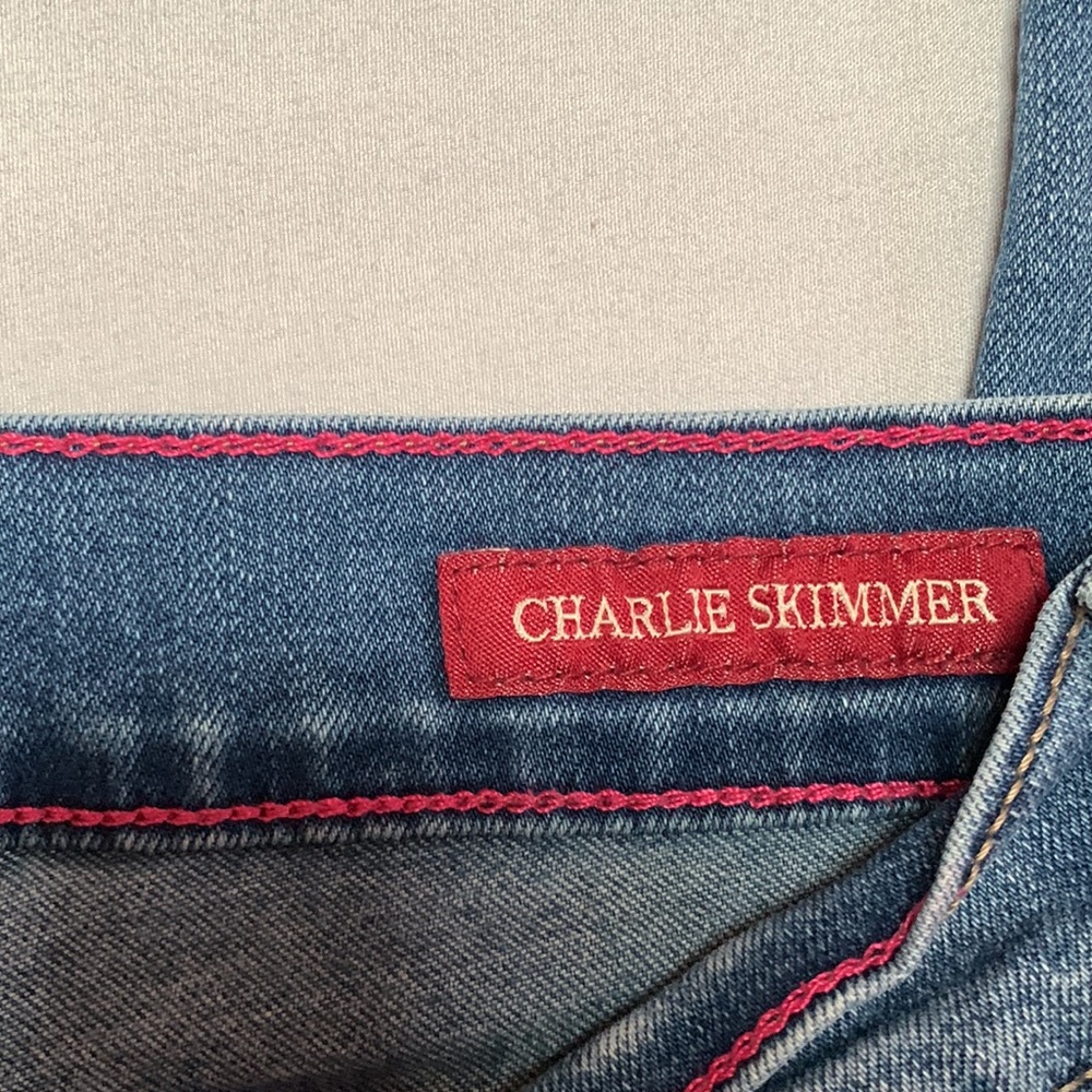 Medium Wash Lucky Brand Skinny Jeans - Picture 4 of 5
